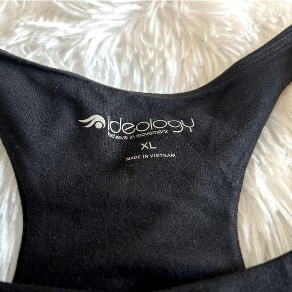 NWT Ideology Sports Bra – Black, Women’s XL - Picture 3 of 4